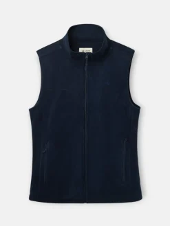 Chaleco polar clasico azul marino