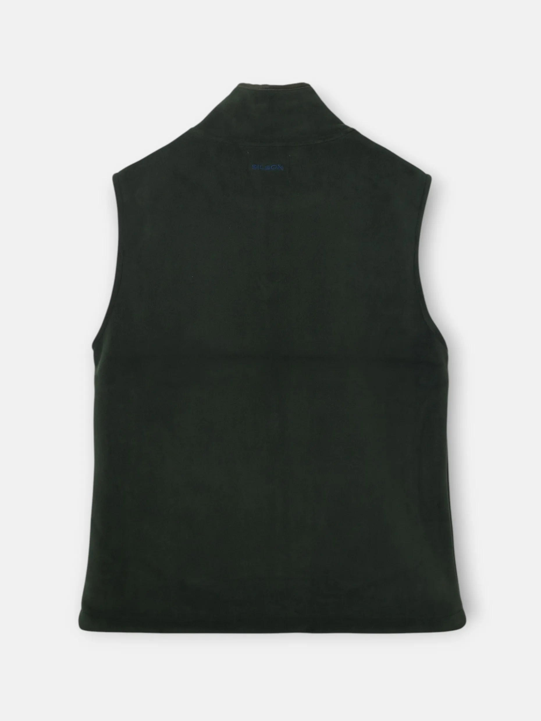 Chaleco polar clasico verde
