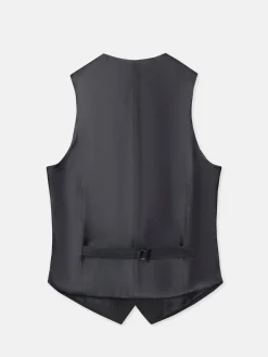 Chaleco traje principe de gales gris