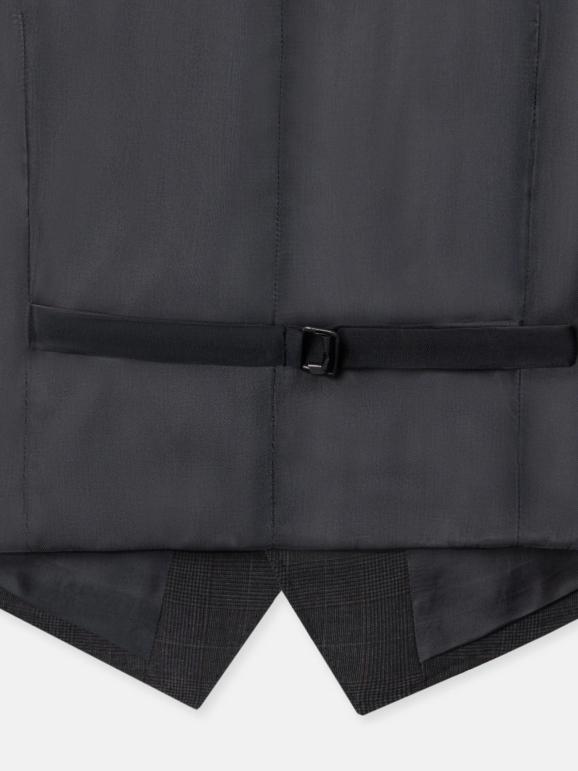 Chaleco traje principe de gales gris