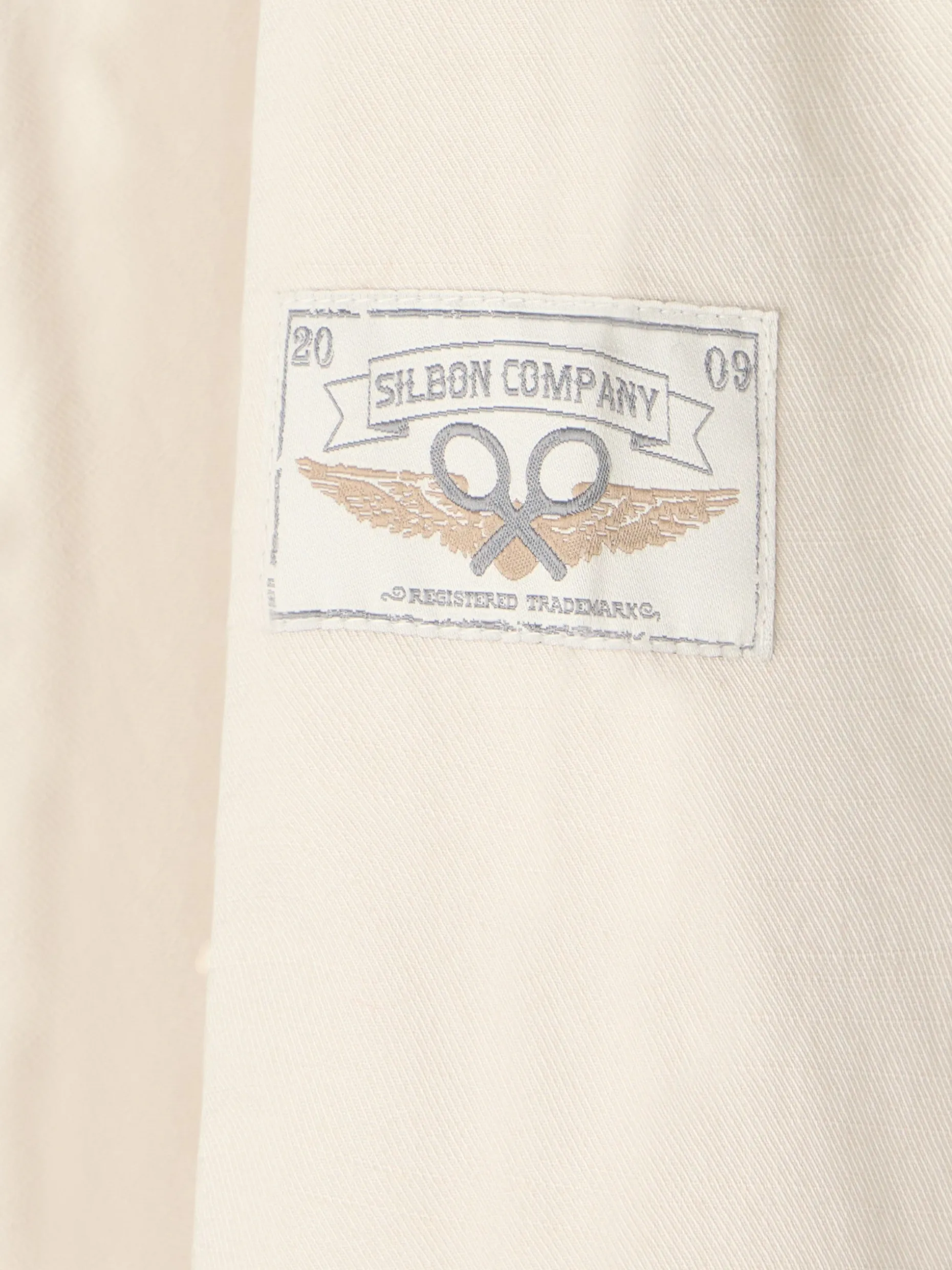 Chaqueta cinturon beige