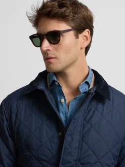 Chaqueta clasica field azul marino