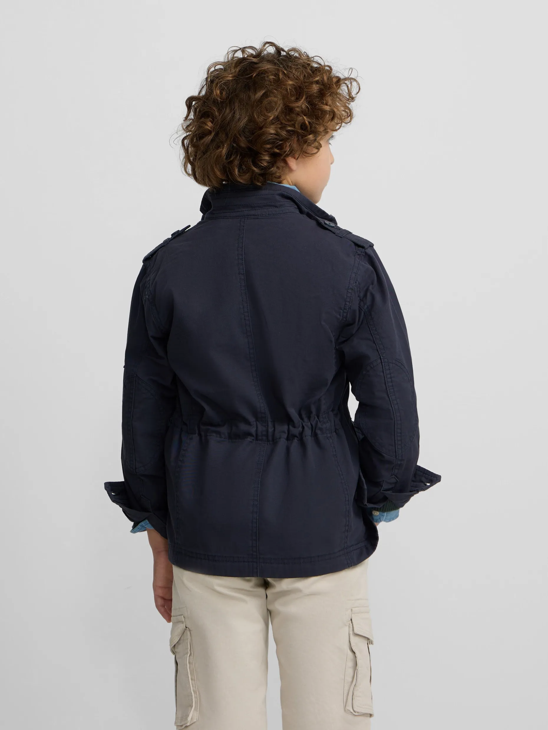 Chaqueta kids military azul marino