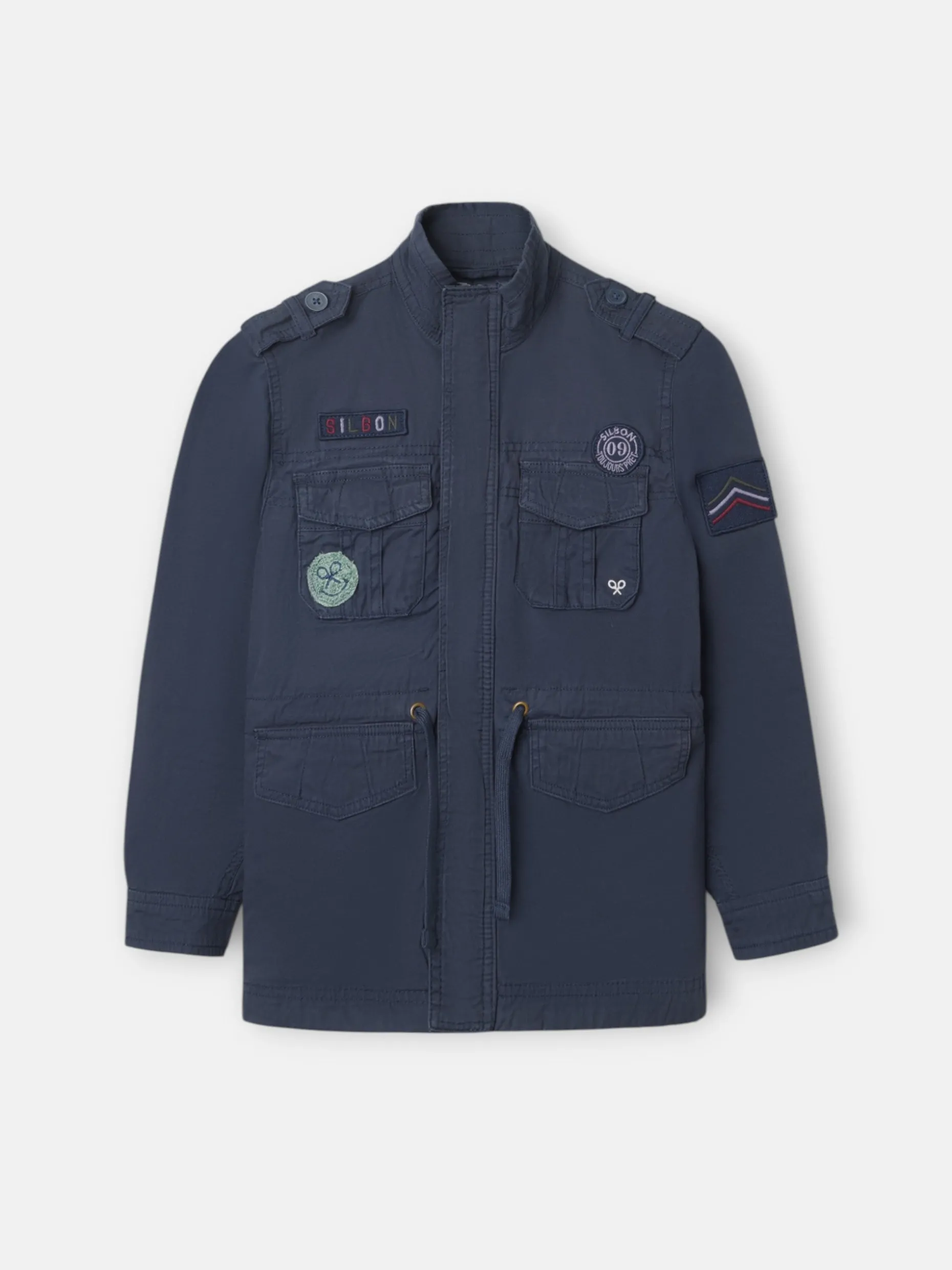 Chaqueta kids military azul marino