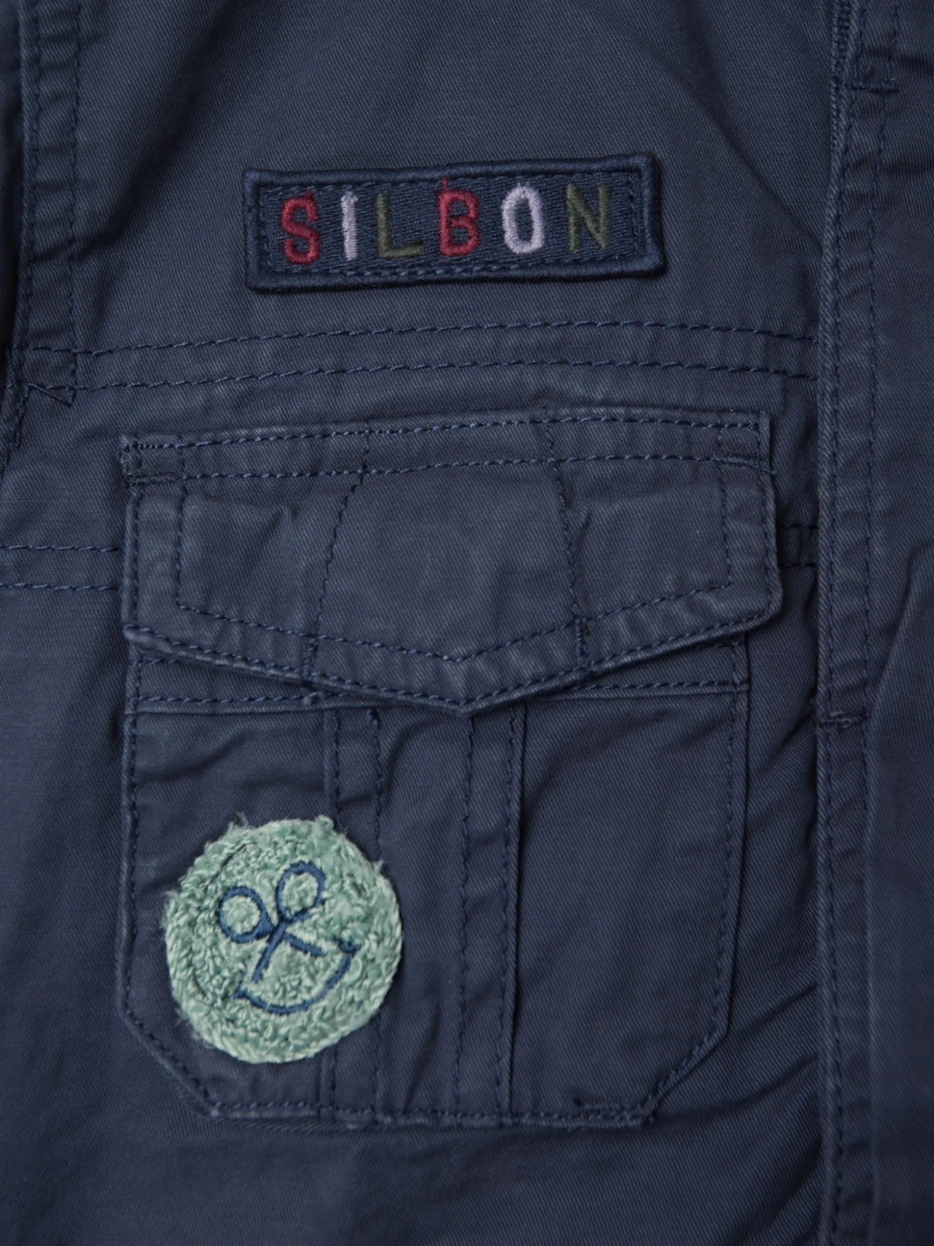 Chaqueta kids military azul marino