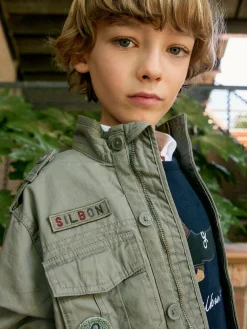 Chaqueta kids military verde