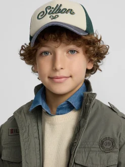 Chaqueta kids military verde