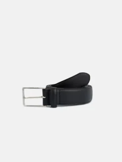 Cinturon vestir piel negro