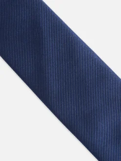 Corbata kids lisa azul marino