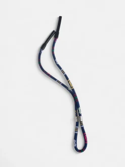 Cordon gafas etnico azul oscuro