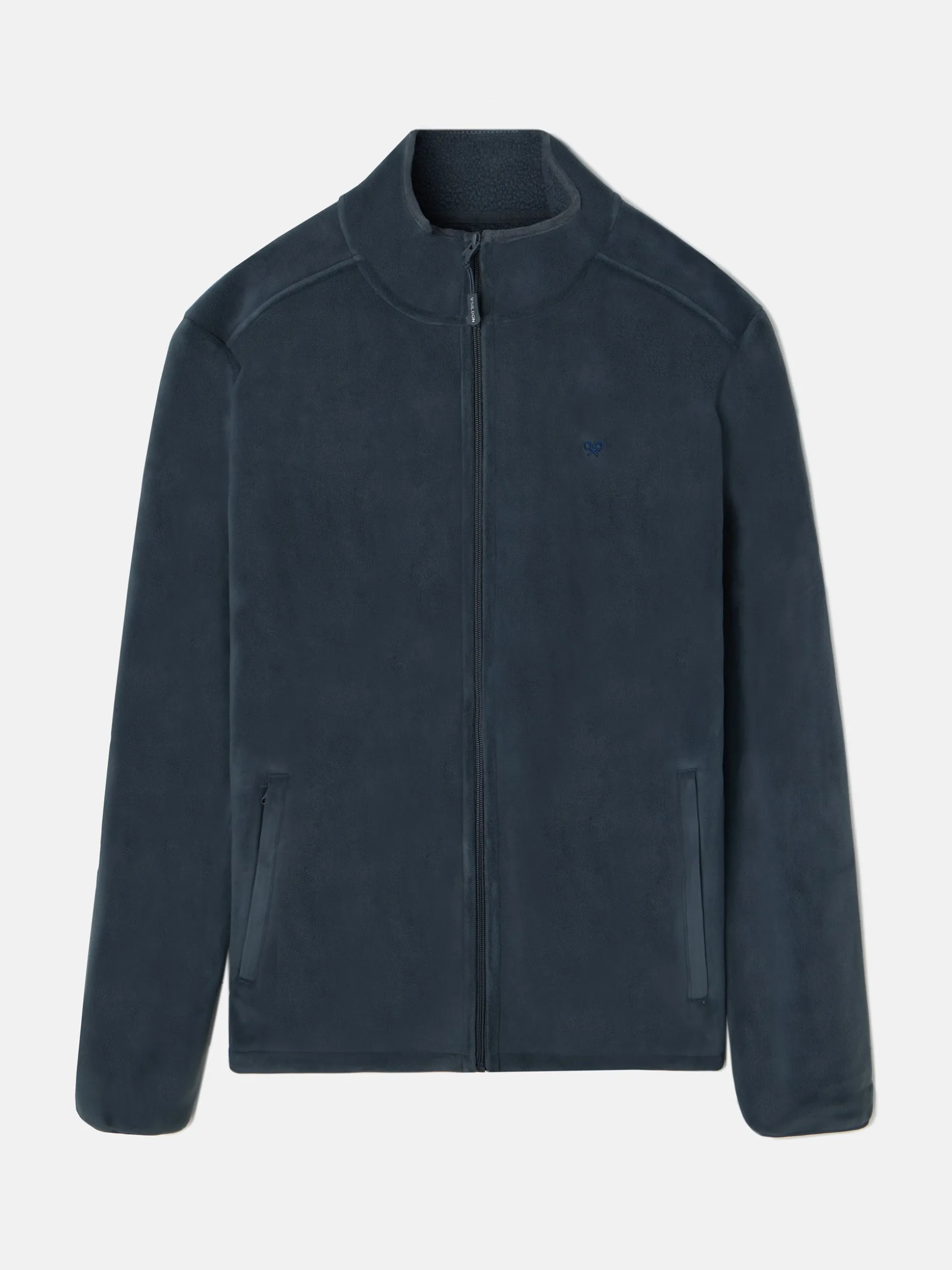 Forro polar clasico gris