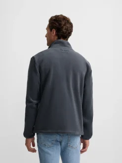Forro polar clasico gris