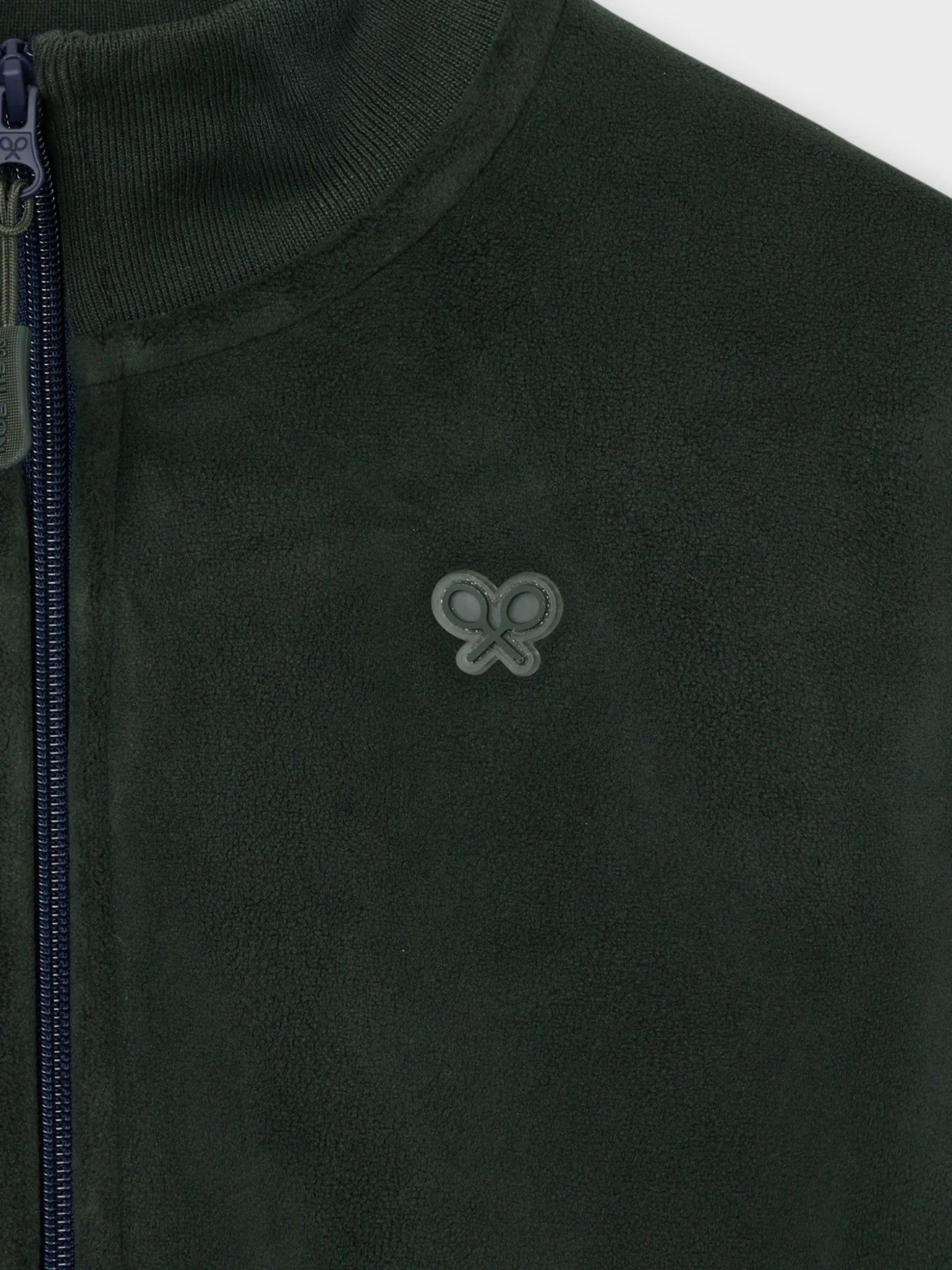 Forro polar liso kids verde
