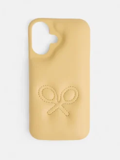 Funda movil raqueta amarilla