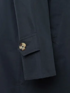 Gabardina azul marino