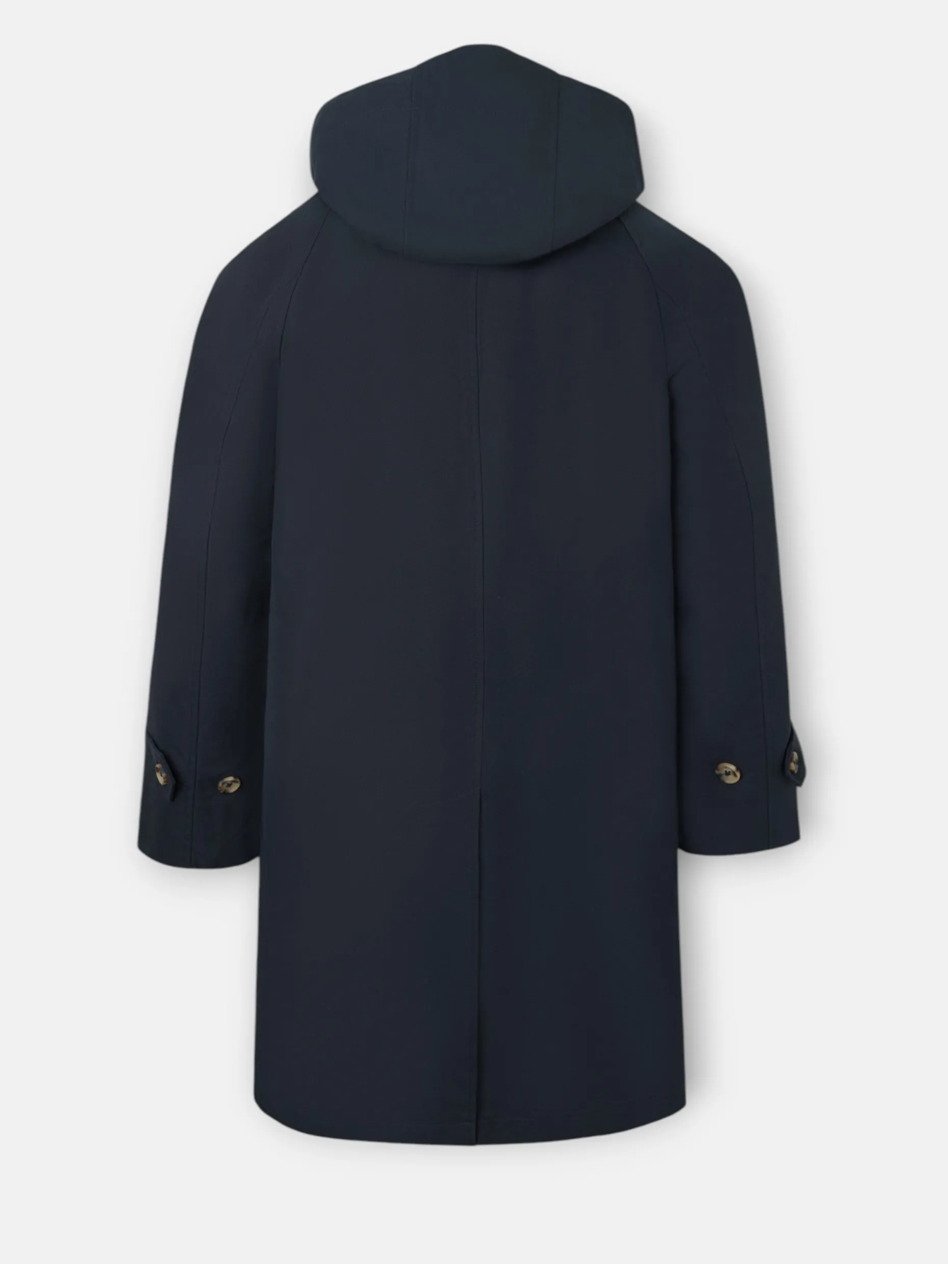 Gabardina azul marino