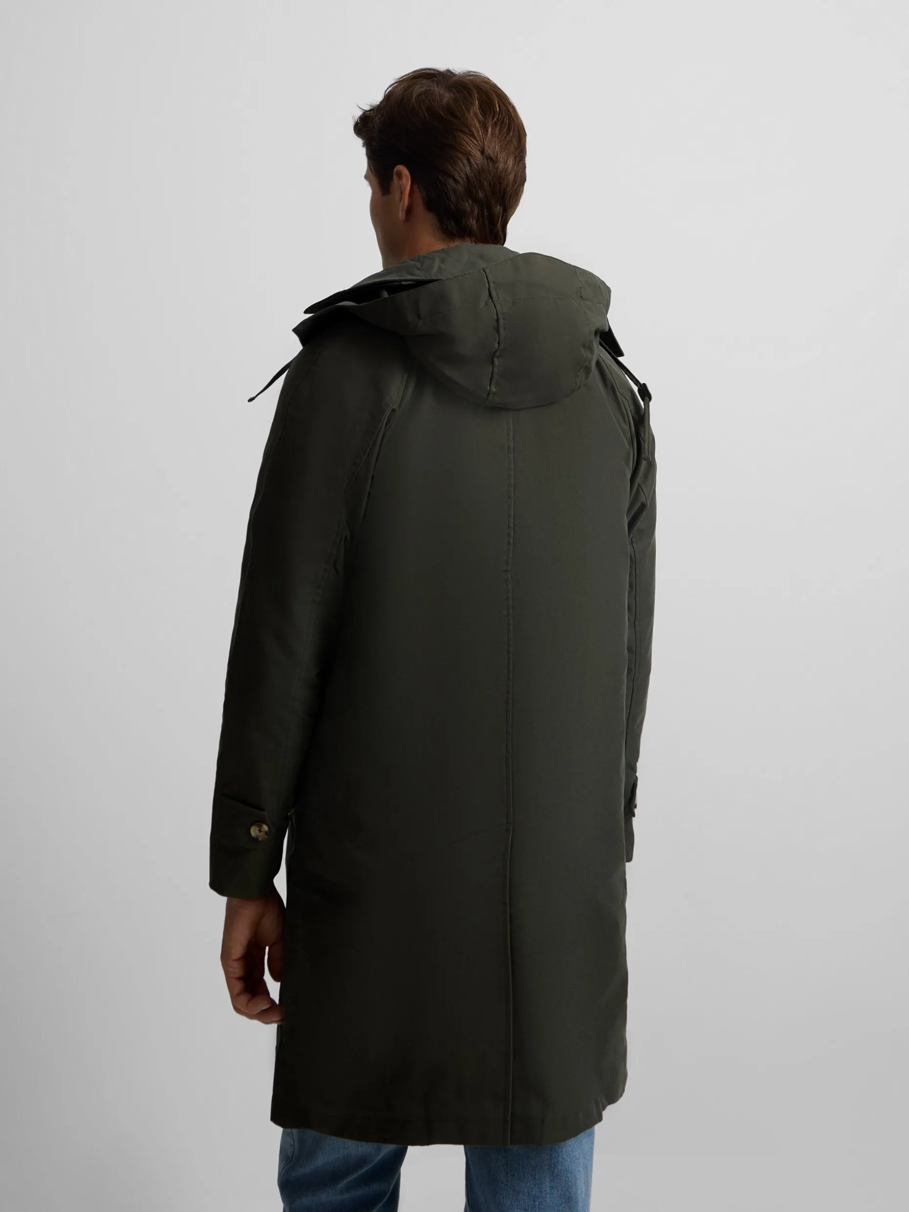 Gabardina verde