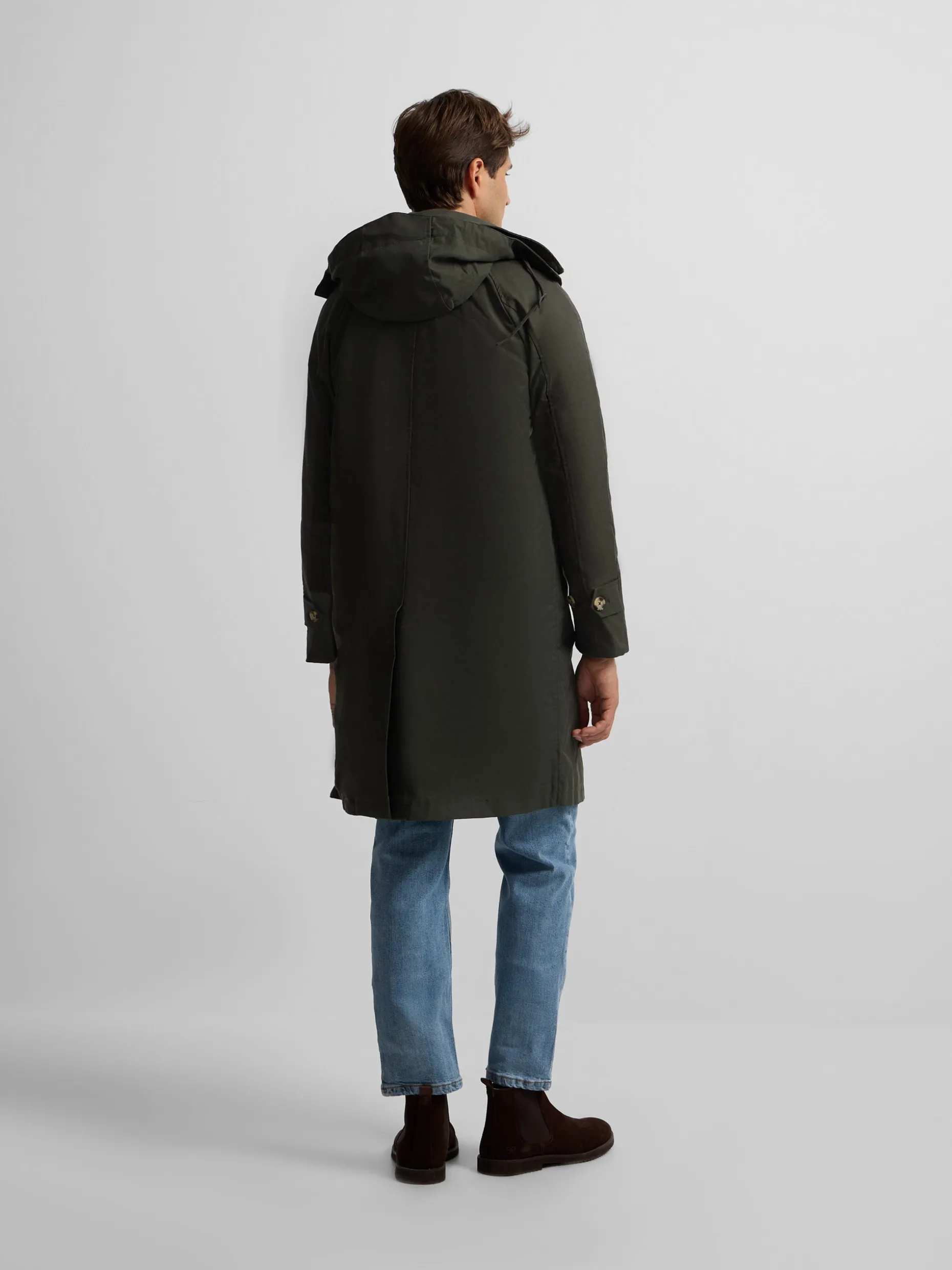 Gabardina verde