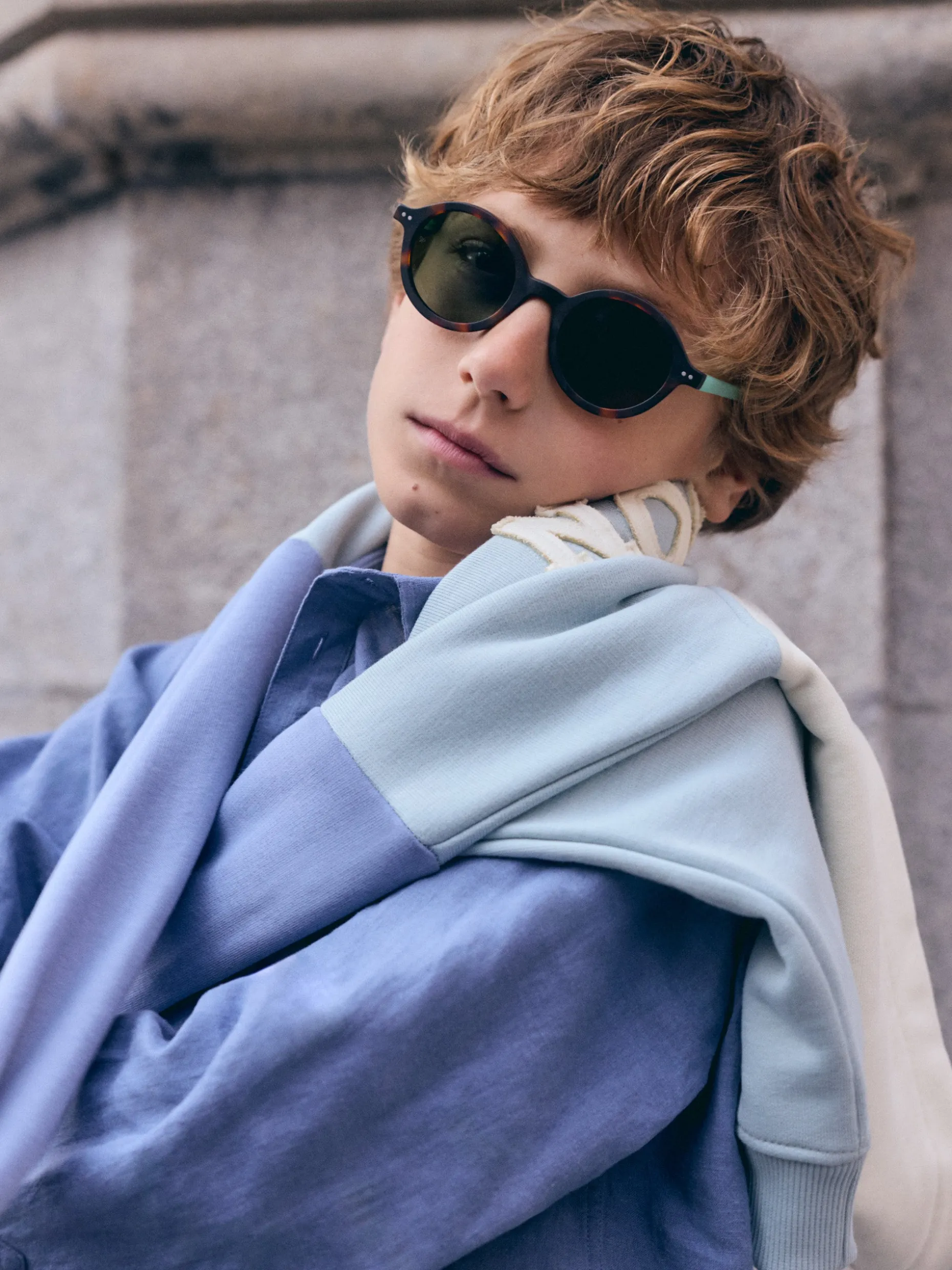 Gafa de sol MOxSILBON kids Deriva carey verde