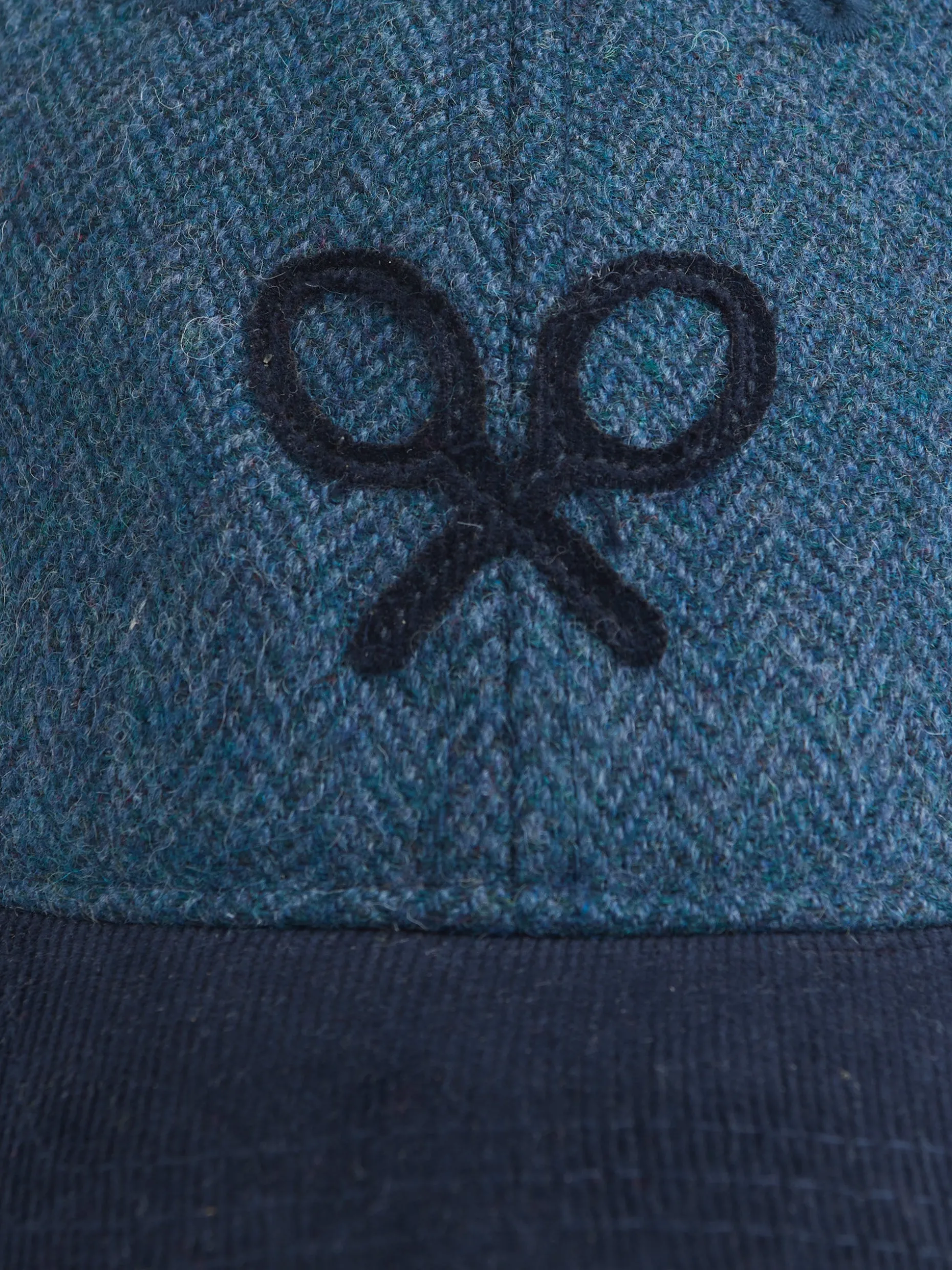 Gorra girl espiga raqueta azul marino