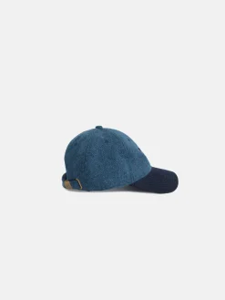 Gorra girl espiga raqueta azul marino