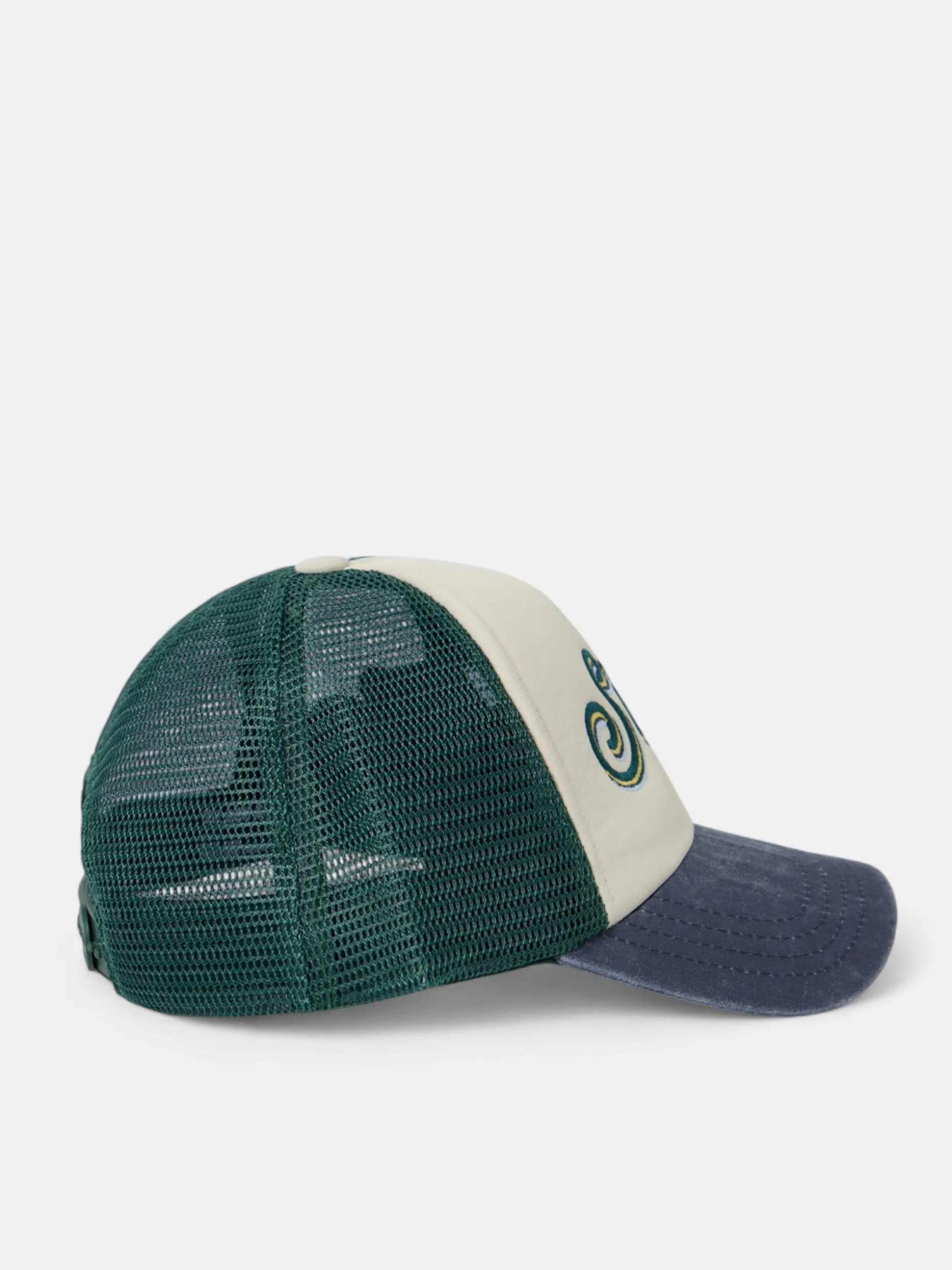 Gorra kids trucker logo bicolor azul marino
