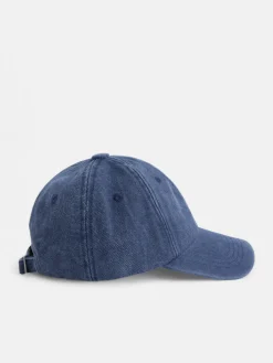 Gorra raquetas bordadas azul marino