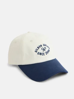 Gorra silbon sailing azul marino