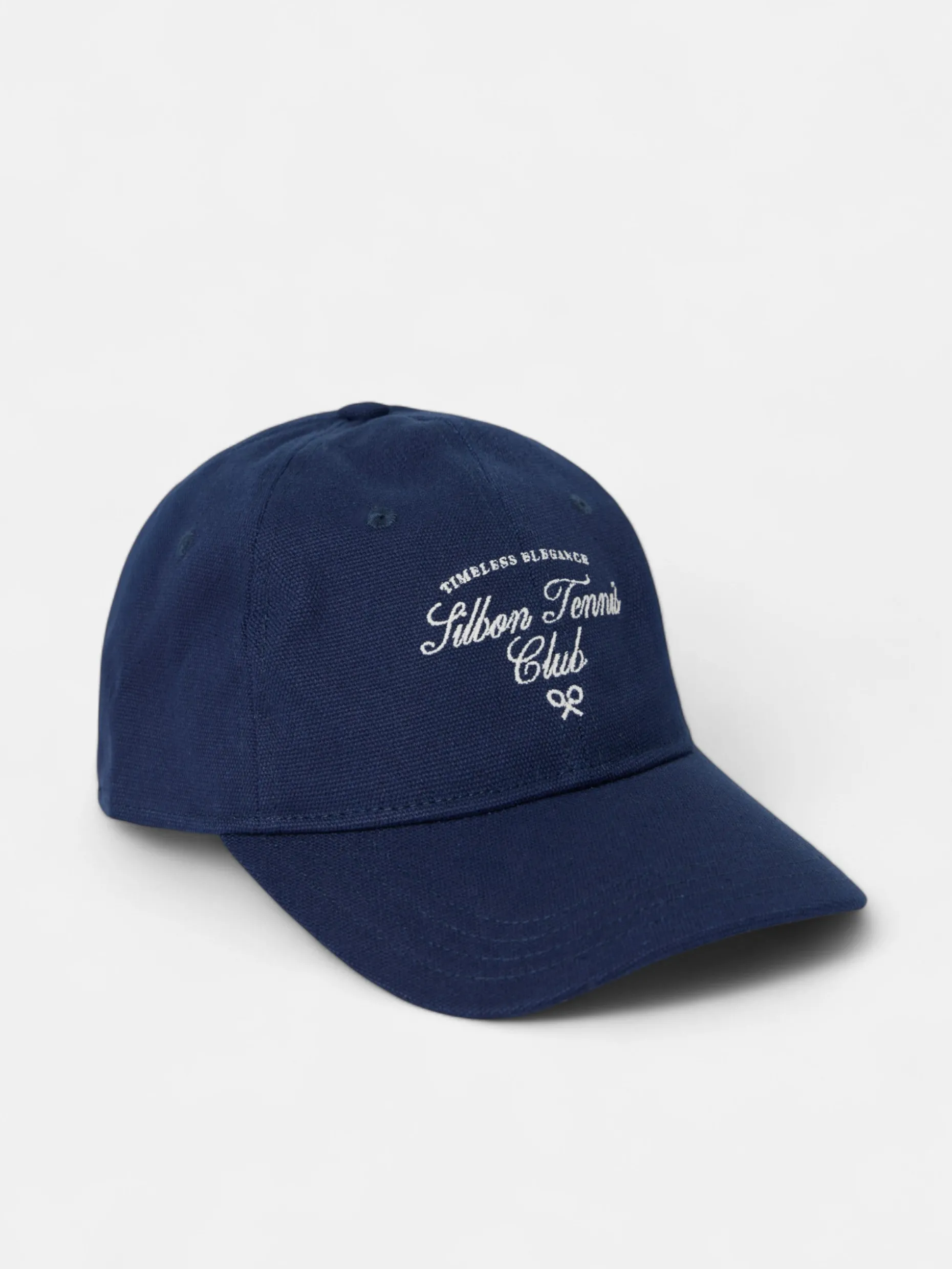 Gorra silbon tennis club azul marino