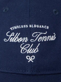 Gorra silbon tennis club azul marino