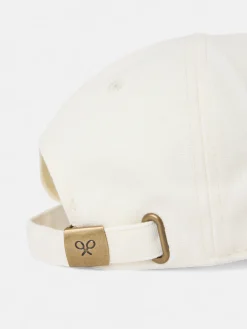 Gorra silbon tennis club beige claro