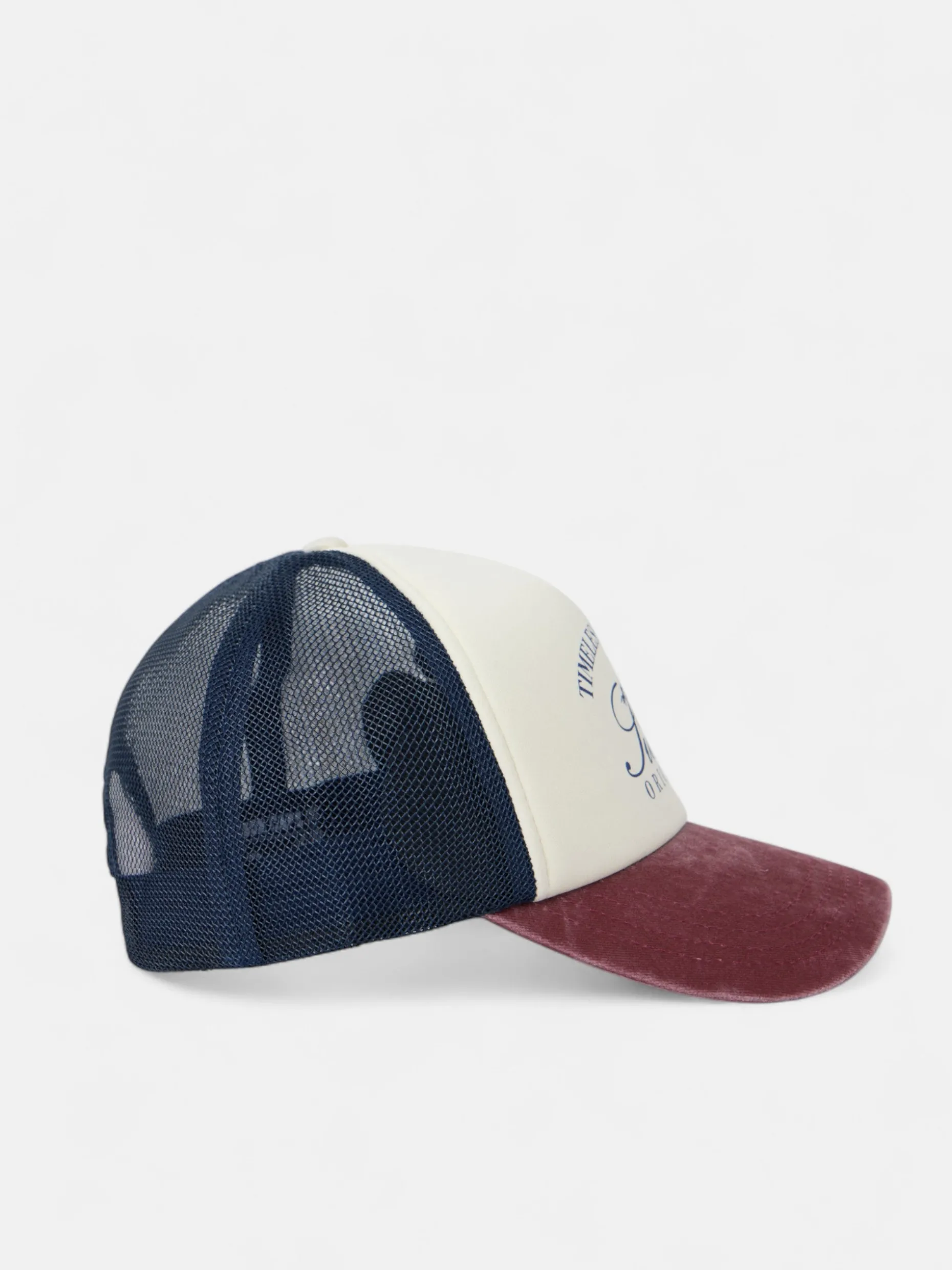 Gorra trucker original burdeos