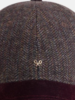 Gorra woman espiga burdeos
