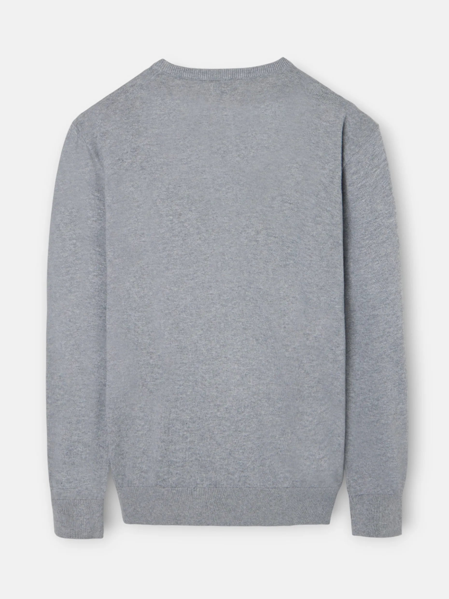 Jersey classic cuello pico gris