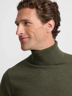 Jersey classic cuello vuelto verde