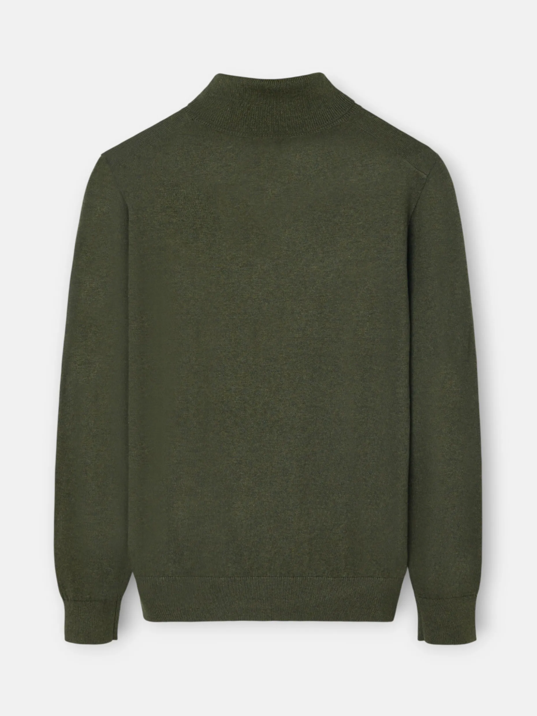 Jersey classic cuello vuelto verde