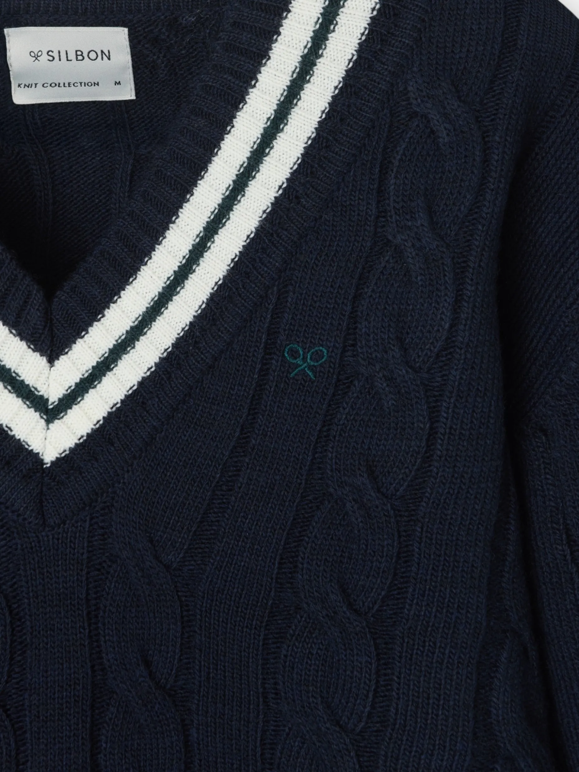 Jersey college azul marino