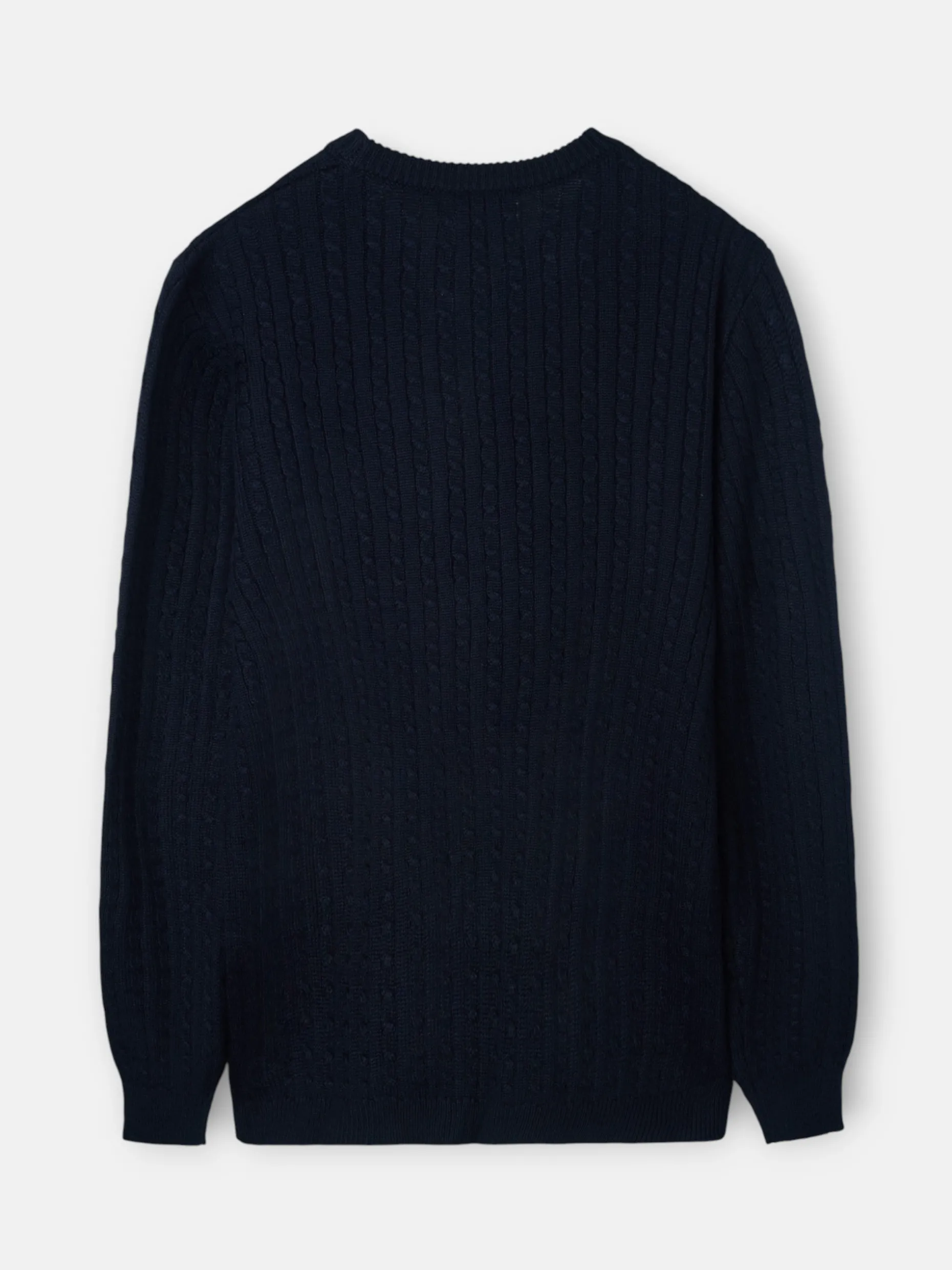 Jersey de ochos clasico azul marino