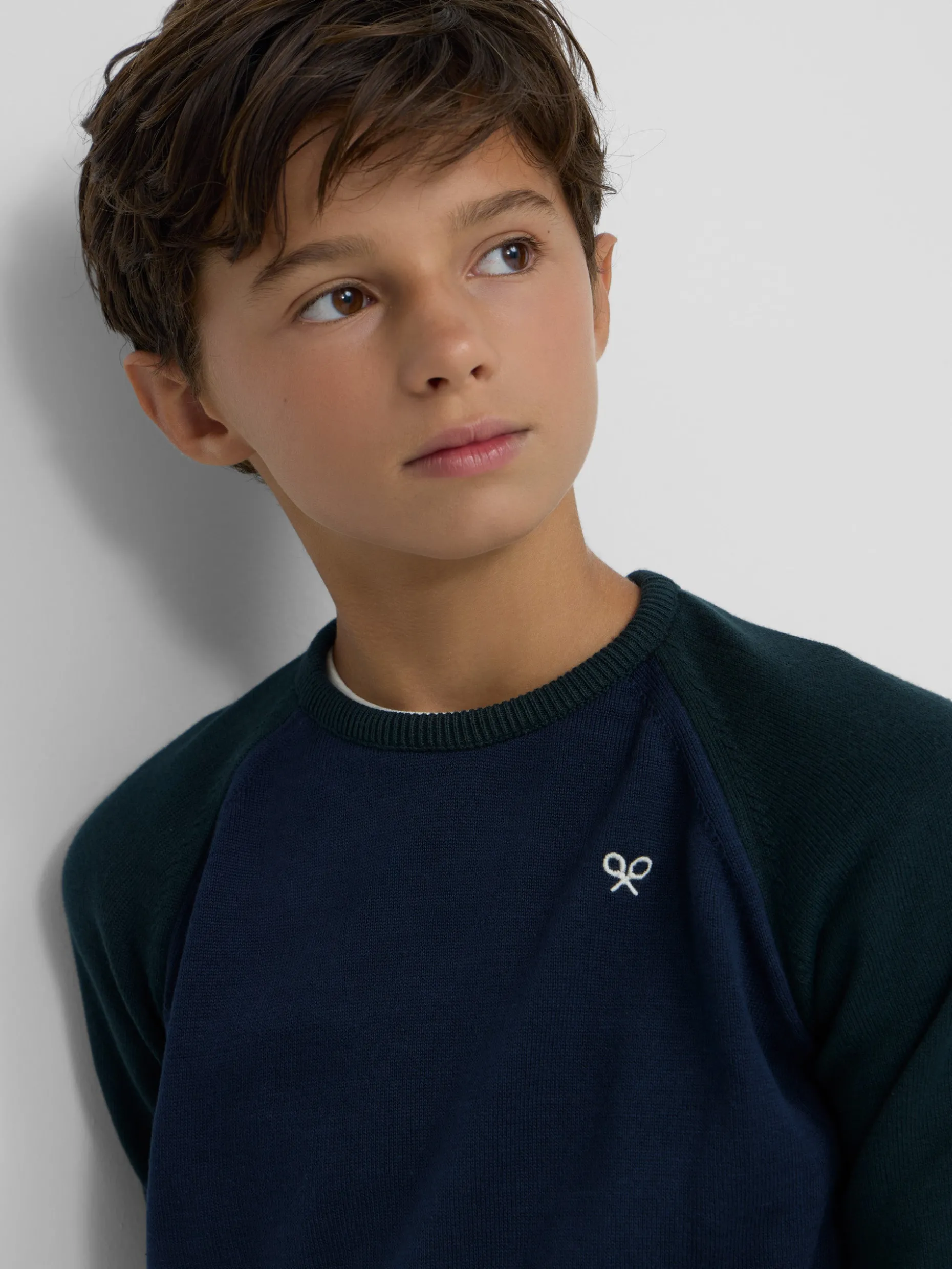 Jersey kids mangas verde