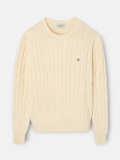 Jersey punto ochos crudo