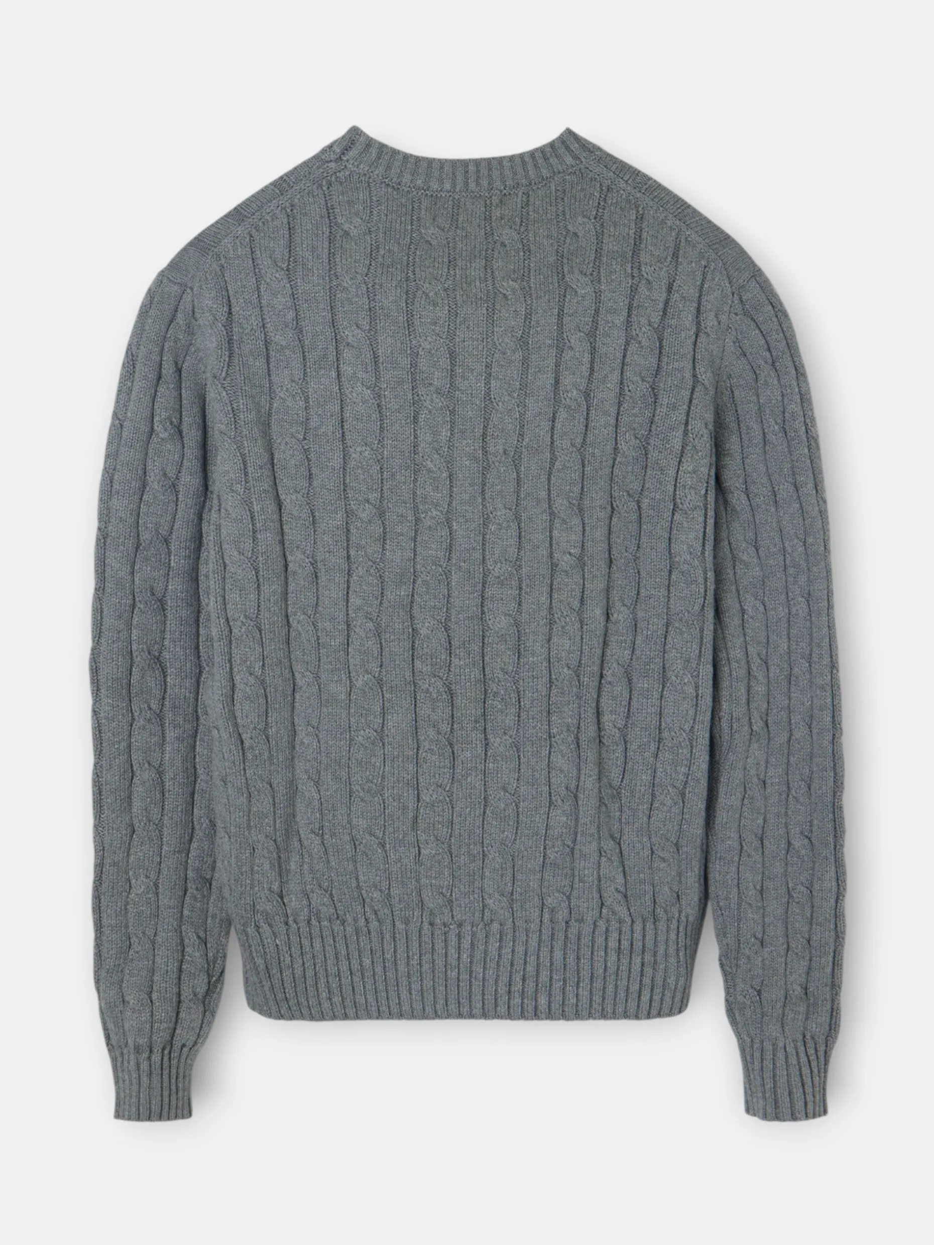 Jersey punto ochos gris