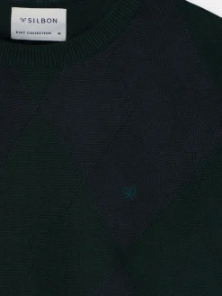 Jersey retro rombos verde