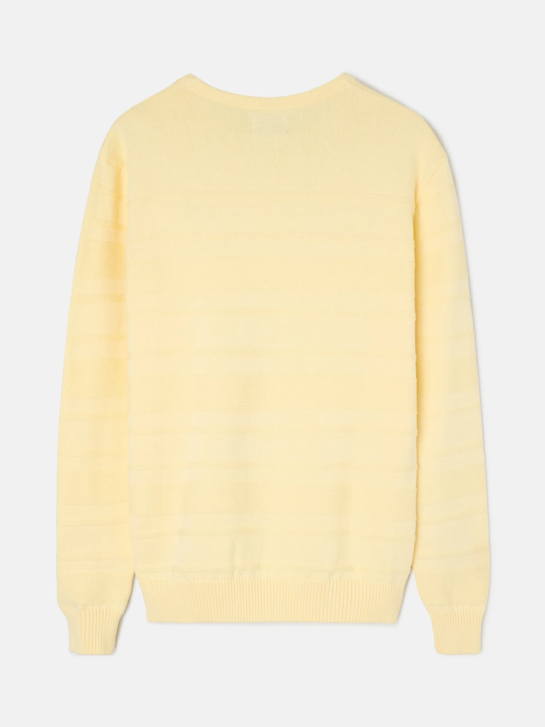 Jersey trenzado minilogo amarillo