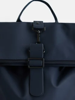 Mochila enrollable azul marino