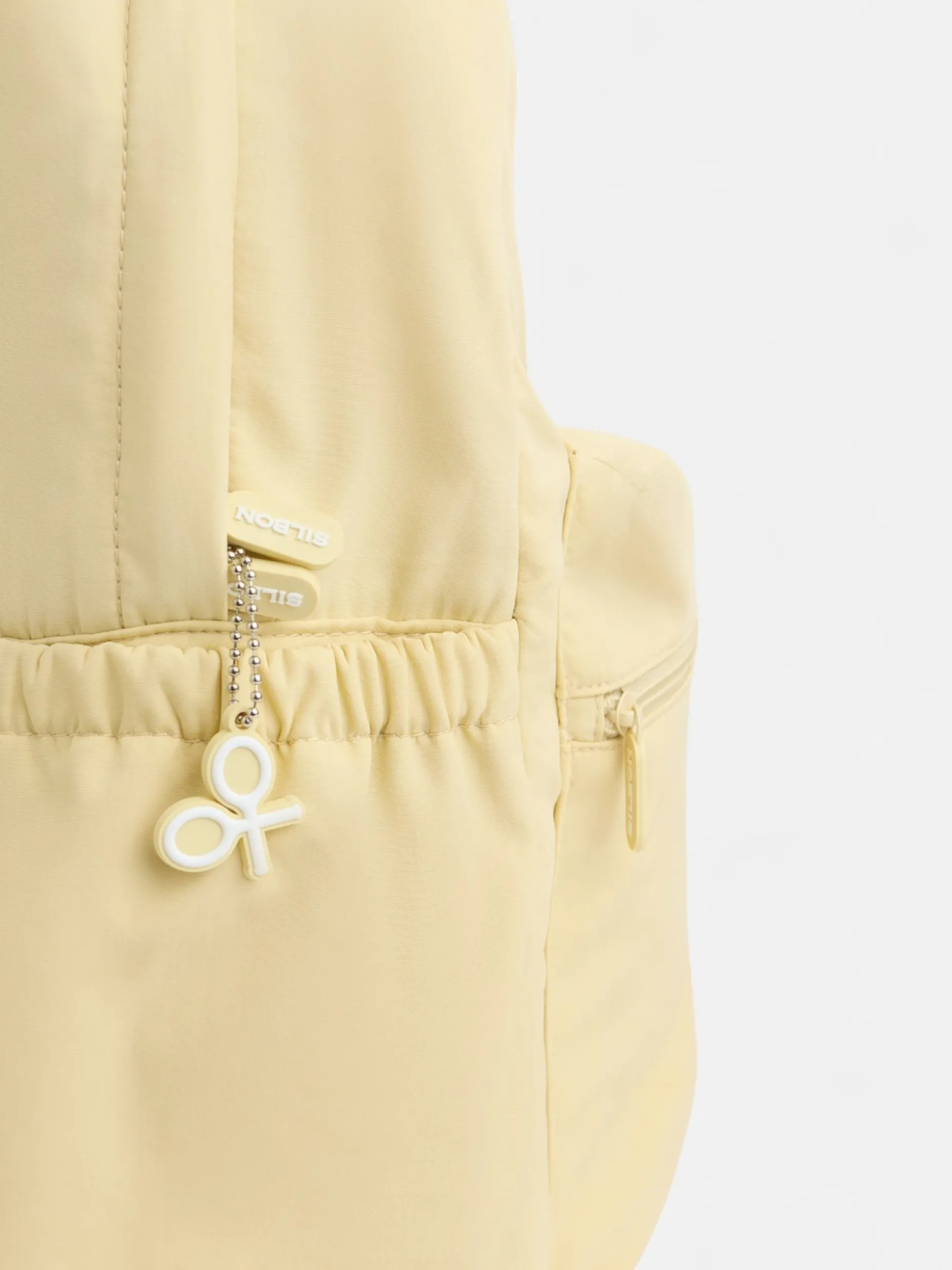 Mochila tecnica raquetas amarillo