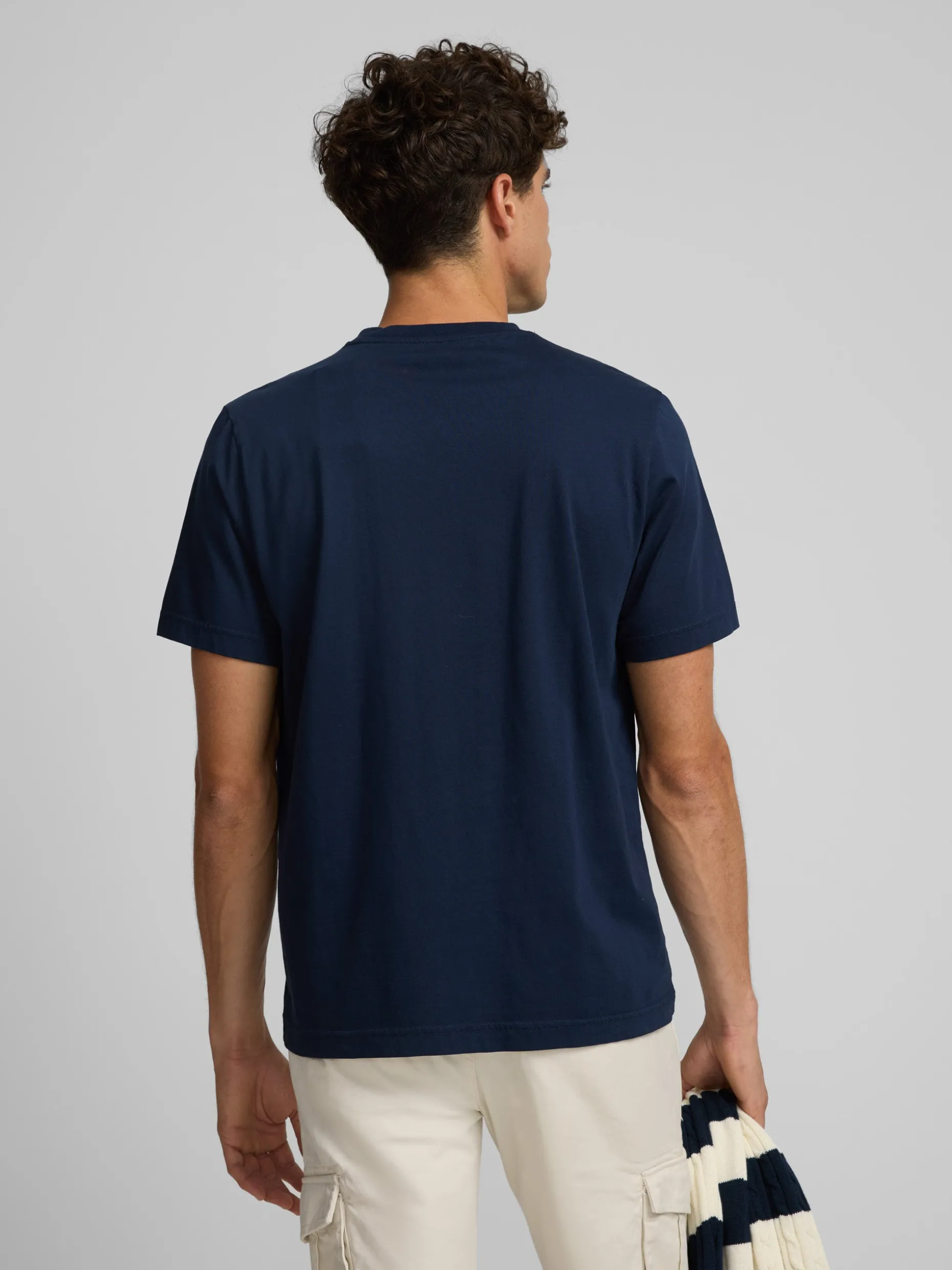 Pack 2x camiseta miniraqueta blanca marina