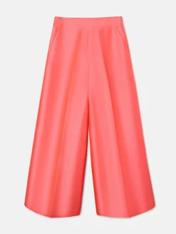 Pantalon CaprileXSilbon palazzo coral