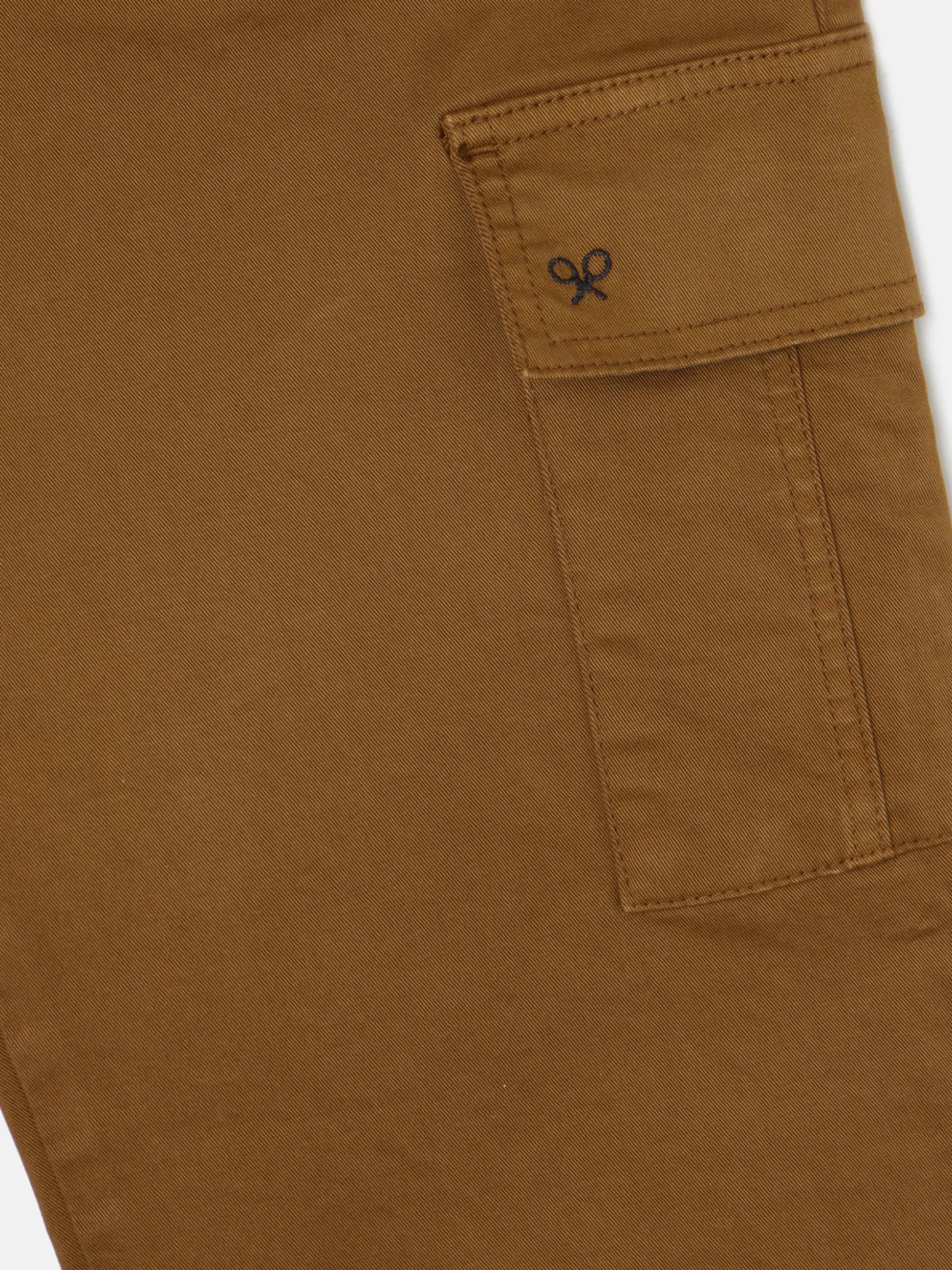 Pantalon cargo camel