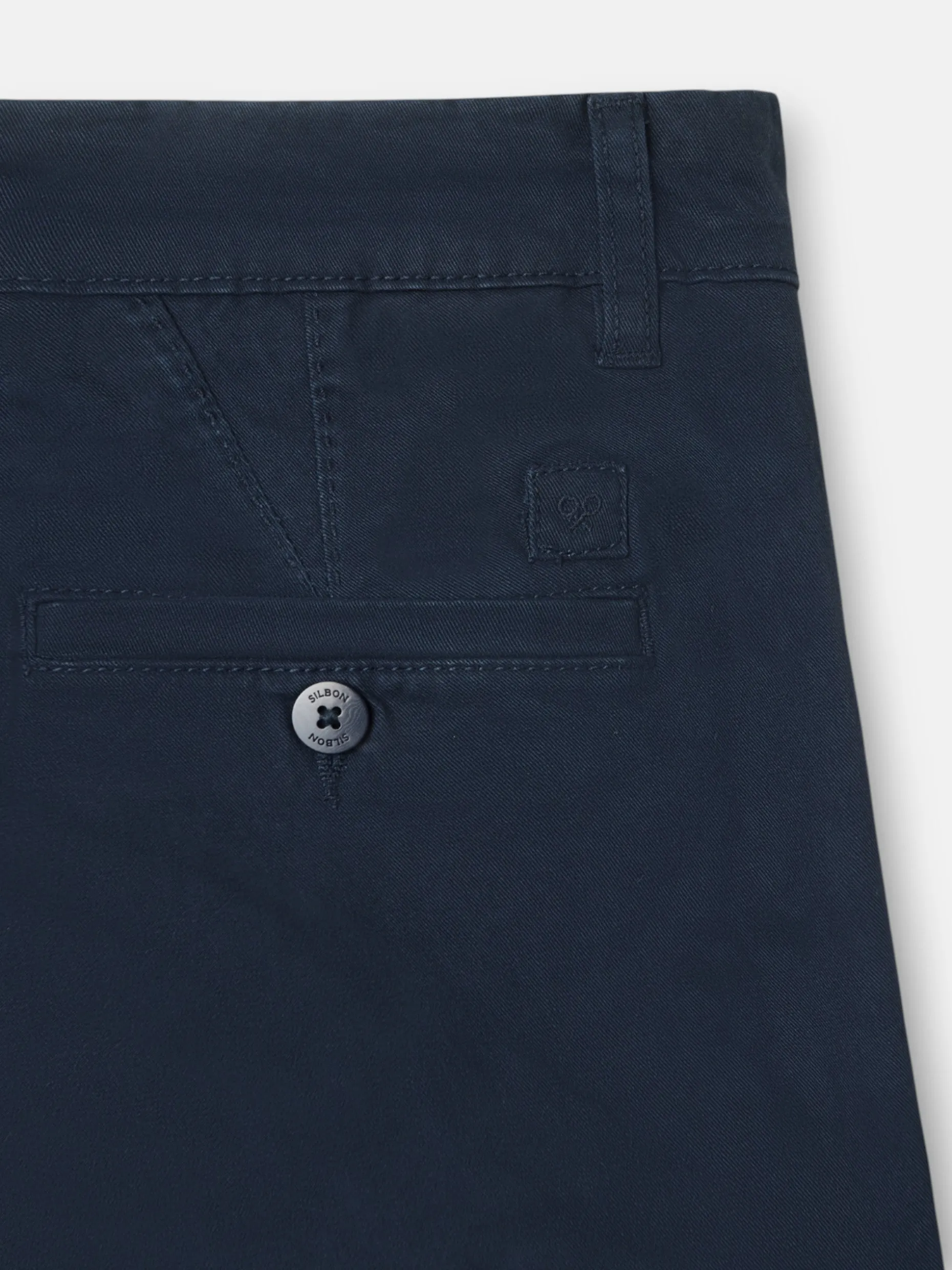 Pantalon cargo casual azul marino