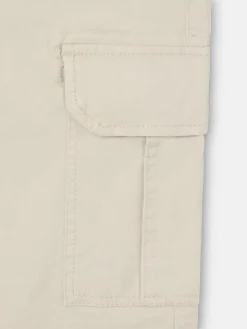 Pantalon cargo casual beige